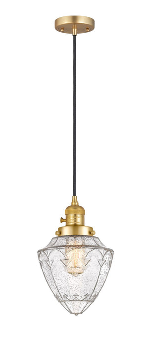 Innovations - 201CSW-SG-G664-7 - One Light Mini Pendant - Franklin Restoration - Satin Gold
