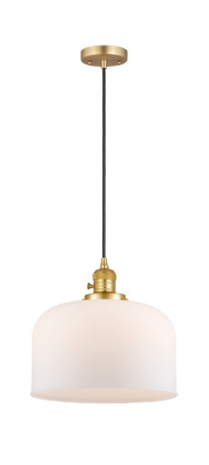 Franklin Restoration One Light Mini Pendant Satin Gold