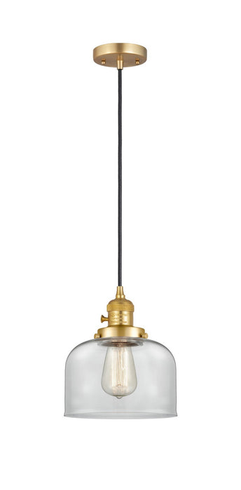 Innovations - 201CSW-SG-G72-LED - LED Mini Pendant - Franklin Restoration - Satin Gold