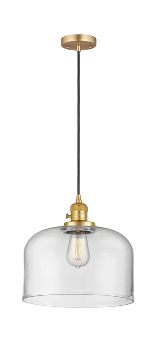 Innovations - 201CSW-SG-G72-L-LED - LED Mini Pendant - Franklin Restoration - Satin Gold