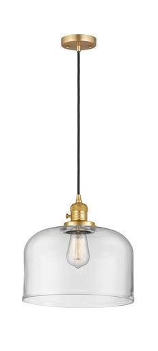 Franklin Restoration LED Mini Pendant Satin Gold