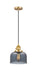Innovations - 201CSW-SG-G73-LED - LED Mini Pendant - Franklin Restoration - Satin Gold