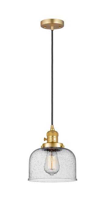 Innovations - 201CSW-SG-G74 - One Light Mini Pendant - Franklin Restoration - Satin Gold