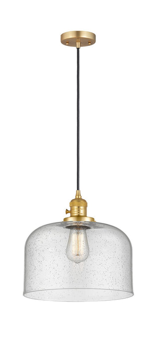 Innovations - 201CSW-SG-G74-L - One Light Mini Pendant - Franklin Restoration - Satin Gold