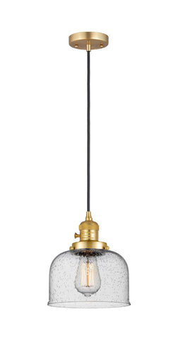 Franklin Restoration LED Mini Pendant Satin Gold