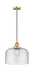 Innovations - 201CSW-SG-G74-L-LED - LED Mini Pendant - Franklin Restoration - Satin Gold