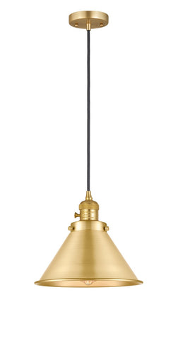 Franklin Restoration One Light Mini Pendant Satin Gold