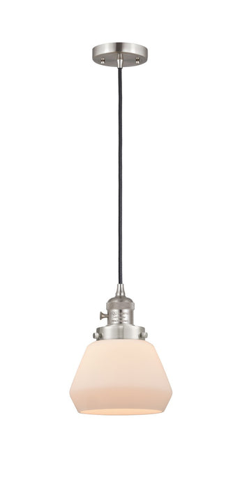 Innovations - 201CSW-SN-G171 - One Light Mini Pendant - Franklin Restoration - Brushed Satin Nickel