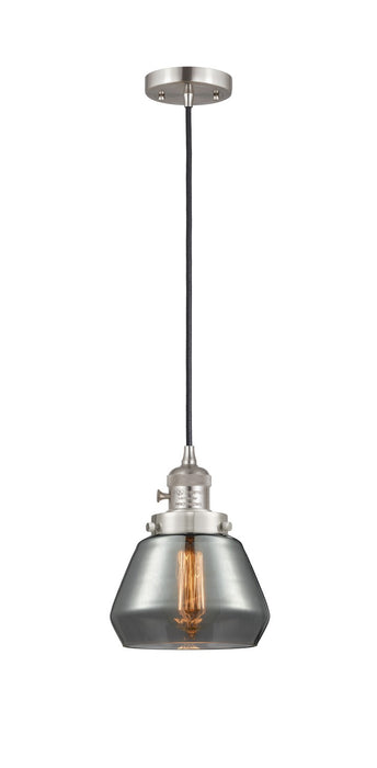 Innovations - 201CSW-SN-G173-LED - LED Mini Pendant - Franklin Restoration - Brushed Satin Nickel