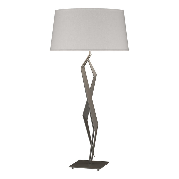 Hubbardton Forge - 272850-SKT-07-SE1815 - One Light Table Lamp - Facet - Dark Smoke