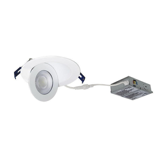 Nora Lighting - NMC-4RTWMPW - LED Downlight - LED M-Curve - Matte Powder White