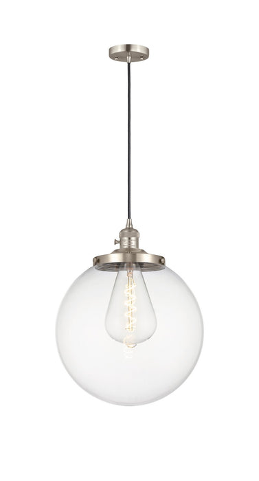 Innovations - 201CSW-SN-G202-14 - One Light Mini Pendant - Franklin Restoration - Brushed Satin Nickel