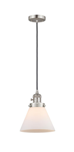 Franklin Restoration LED Mini Pendant Brushed Satin Nickel