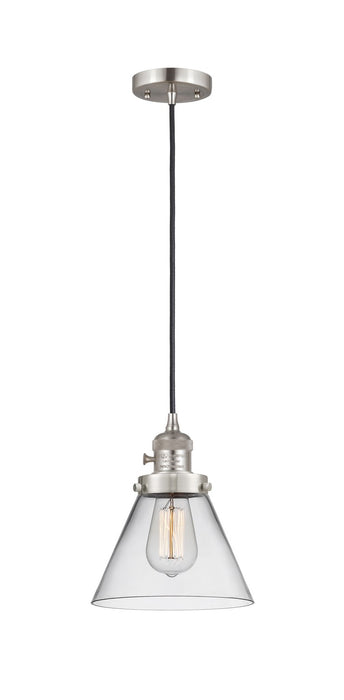 Innovations - 201CSW-SN-G42 - One Light Mini Pendant - Franklin Restoration - Brushed Satin Nickel
