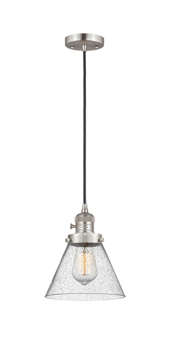 Innovations - 201CSW-SN-G44-LED - LED Mini Pendant - Franklin Restoration - Brushed Satin Nickel