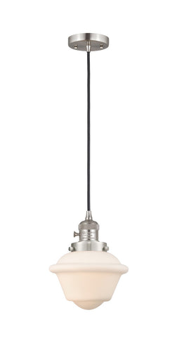 Franklin Restoration LED Mini Pendant Brushed Satin Nickel