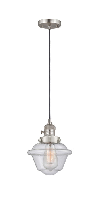 Innovations - 201CSW-SN-G534 - One Light Mini Pendant - Franklin Restoration - Brushed Satin Nickel