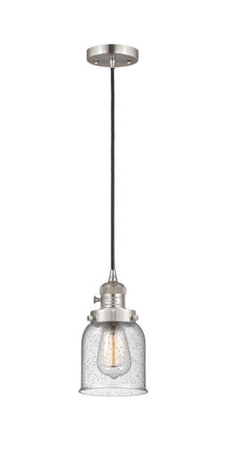 Franklin Restoration One Light Mini Pendant Brushed Satin Nickel