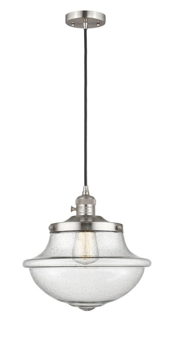 Innovations - 201CSW-SN-G544-LED - LED Mini Pendant - Franklin Restoration - Brushed Satin Nickel
