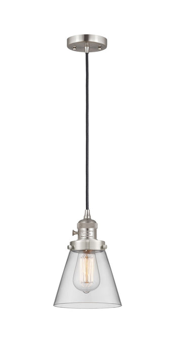 Innovations - 201CSW-SN-G62-LED - LED Mini Pendant - Franklin Restoration - Brushed Satin Nickel
