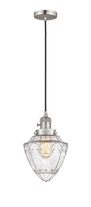 Innovations - 201CSW-SN-G664-7 - One Light Mini Pendant - Franklin Restoration - Brushed Satin Nickel