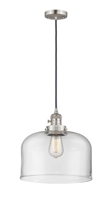 Innovations - 201CSW-SN-G72-L - One Light Mini Pendant - Franklin Restoration - Brushed Satin Nickel