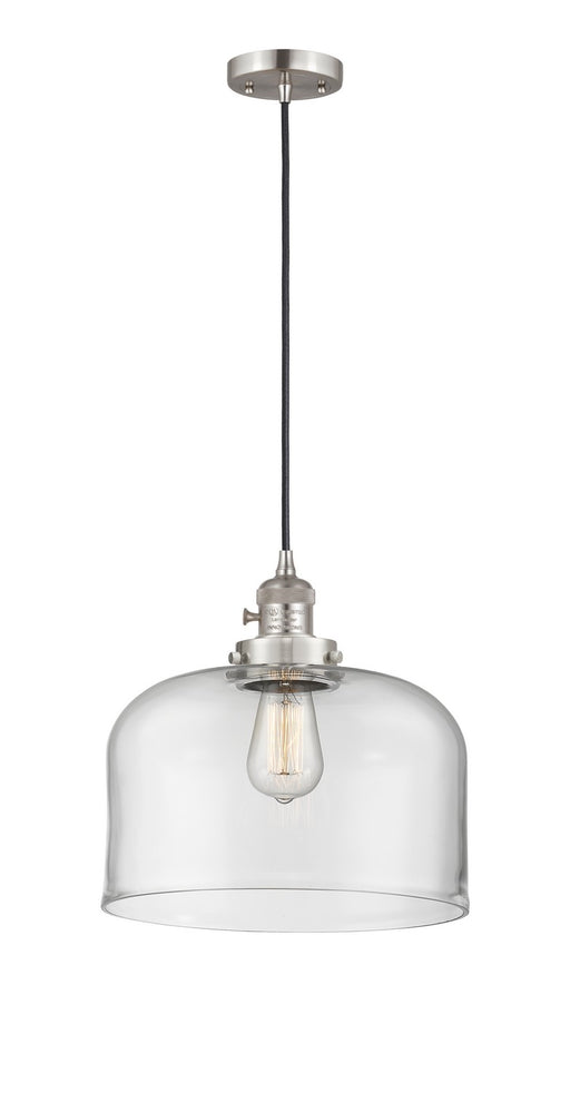 Innovations - 201CSW-SN-G72-L-LED - LED Mini Pendant - Franklin Restoration - Brushed Satin Nickel