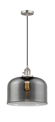 Franklin Restoration One Light Mini Pendant Brushed Satin Nickel