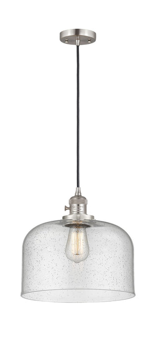 Innovations - 201CSW-SN-G74-L - One Light Mini Pendant - Franklin Restoration - Brushed Satin Nickel