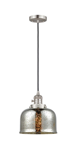 Franklin Restoration One Light Mini Pendant Brushed Satin Nickel