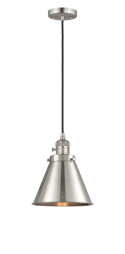 Franklin Restoration LED Mini Pendant Brushed Satin Nickel