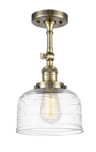 Franklin Restoration LED Semi-Flush Mount Antique Brass