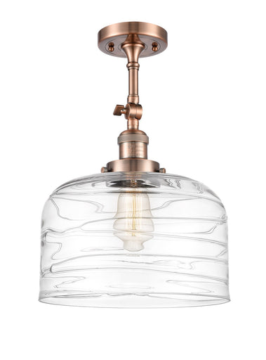 Franklin Restoration One Light Semi-Flush Mount Antique Copper