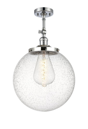 Franklin Restoration One Light Semi-Flush Mount Polished Chrome