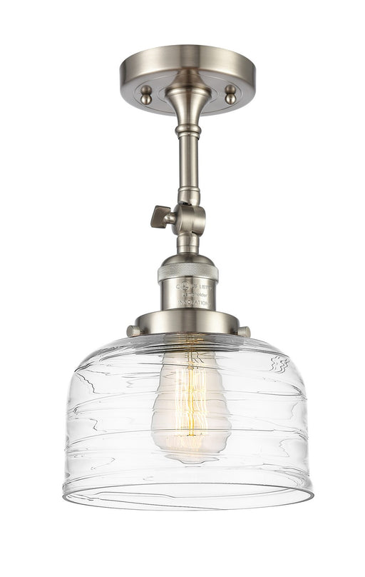 Innovations - 201F-SN-G713 - One Light Semi-Flush Mount - Franklin Restoration - Brushed Satin Nickel