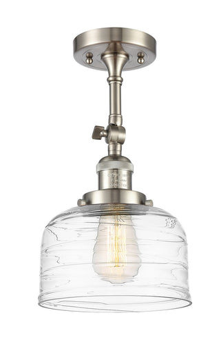 Franklin Restoration LED Semi-Flush Mount Brushed Satin Nickel