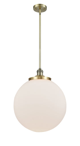 Franklin Restoration One Light Pendant Antique Brass