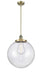 Innovations - 201S-AB-G202-16 - One Light Pendant - Franklin Restoration - Antique Brass