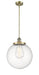 Innovations - 201S-AB-G204-14 - One Light Pendant - Franklin Restoration - Antique Brass