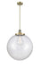 Innovations - 201S-AB-G204-18 - One Light Pendant - Franklin Restoration - Antique Brass
