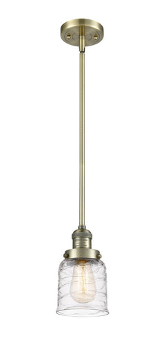 Franklin Restoration LED Mini Pendant Antique Brass