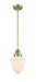 Innovations - 201S-AB-G661-7-LED - LED Mini Pendant - Franklin Restoration - Antique Brass