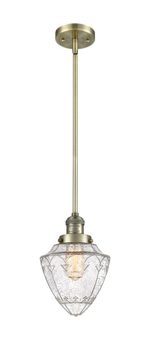 Franklin Restoration One Light Mini Pendant Antique Brass