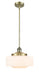 Innovations - 201S-AB-G691-12 - One Light Mini Pendant - Franklin Restoration - Antique Brass