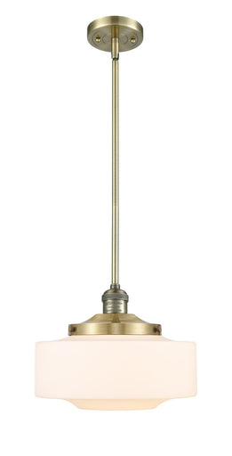 Franklin Restoration One Light Mini Pendant Antique Brass