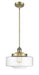 Innovations - 201S-AB-G692-12 - One Light Mini Pendant - Franklin Restoration - Antique Brass