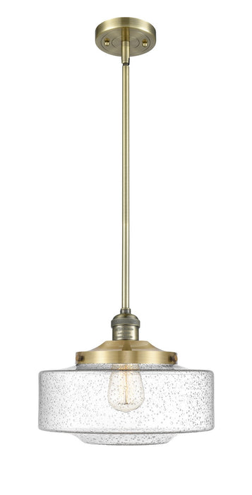 Innovations - 201S-AB-G694-12 - One Light Mini Pendant - Franklin Restoration - Antique Brass