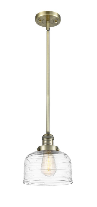 Innovations - 201S-AB-G713-LED - LED Mini Pendant - Franklin Restoration - Antique Brass