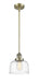 Innovations - 201S-AB-G713-LED - LED Mini Pendant - Franklin Restoration - Antique Brass