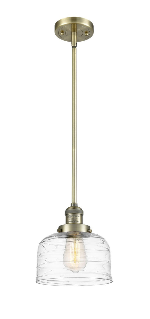 Innovations - 201S-AB-G713-LED - LED Mini Pendant - Franklin Restoration - Antique Brass